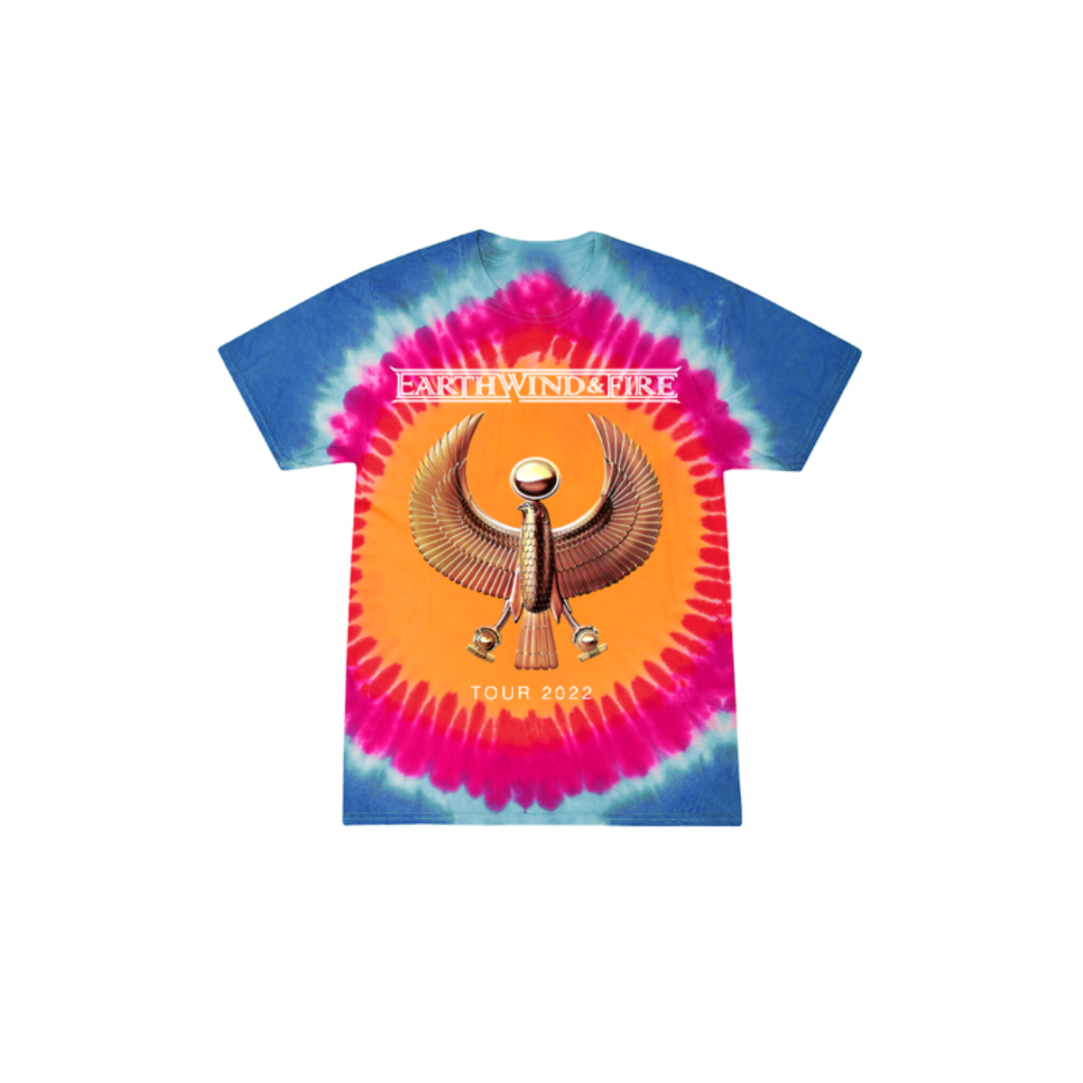 Earth, Wind & Fire Tie-Dye Tour T-Shirt