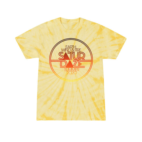 SATURDAZE YELLOW TIE-DYE TEE